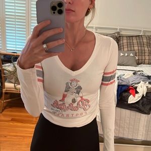 47 Brand New England Patriots V-neck long sleeve